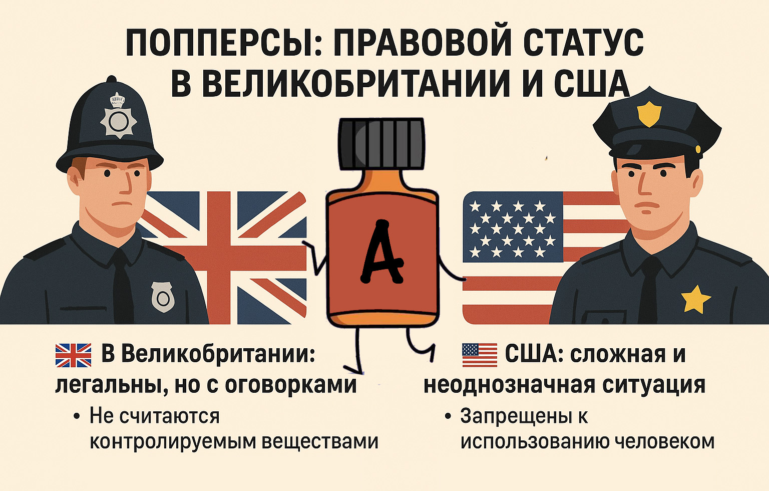 Попперсы: правовой статус в Великобритании и США. Кемерово Попперсы: правовой статус в Великобритании и США. Кемерово